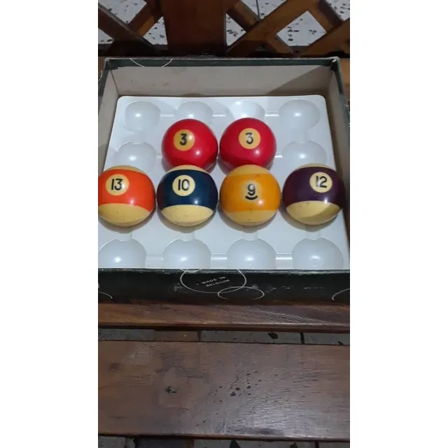 Bolas De Pool, Usadas