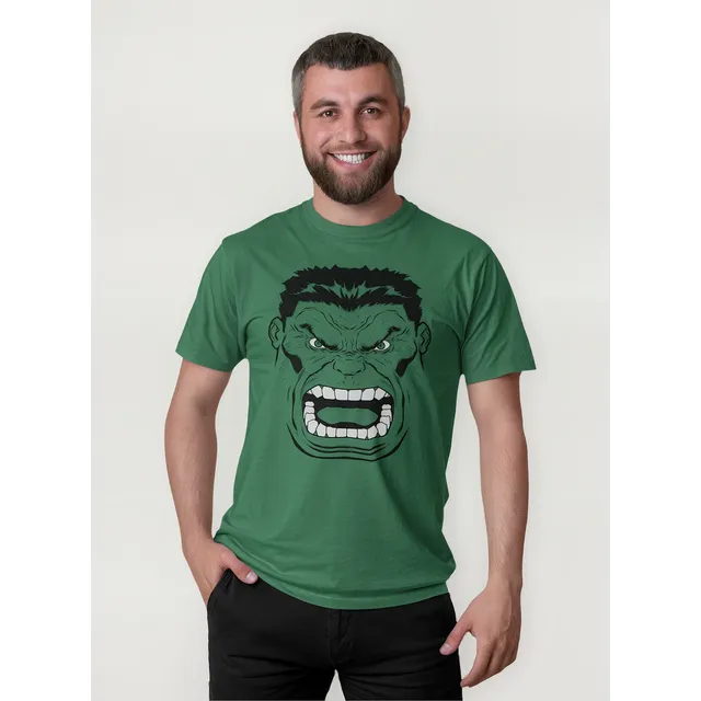 Camisa, Camisetas Hulk Bruce Banner Vingadores Avengers Hq