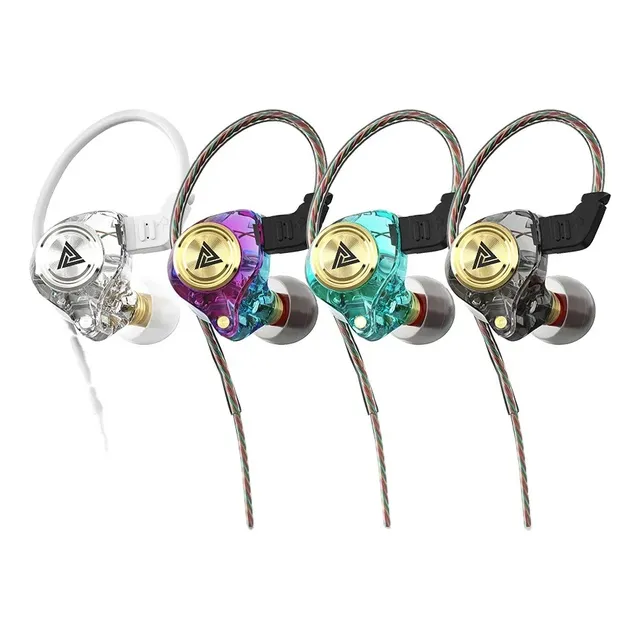 Audífonos Qkz In-ear Hifi Monitoreo Profesional 3.5mm