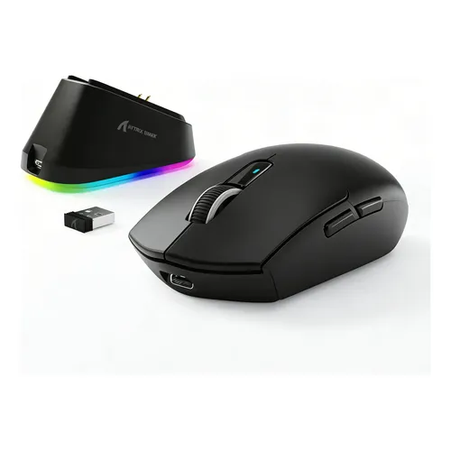 Mouse Gamer Finalmouse Ultralight X Sem Fio Dourado Phantom Tiger