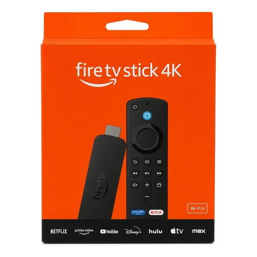 Amazon Fire Tv Stick 3°geração 2022 Preto Alexa Bivolt Controle De