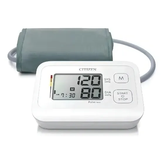 Tensiómetro digital de brazo automático Citizen CHU-304 blanco
