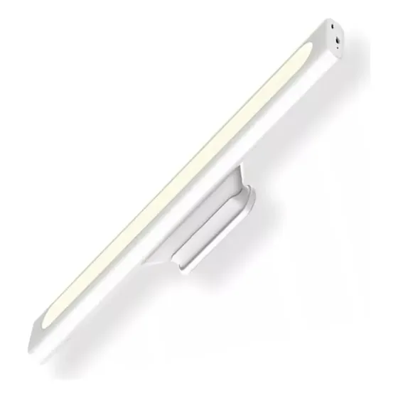 Luminária Led Barra Spot Recarregável S/ Fio Cozinha Armário Estrutura Branco 127/220V