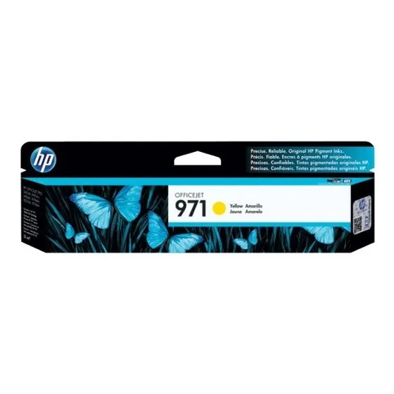 Tinta Hp 971 Cn624am Amarillo Ojet Pro X451dw X476dw 2500 Pa
