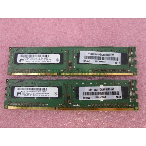 Lenovo 2gb Pc3 Â 10600 1333mhz Ddr3 57y4390 64y6649