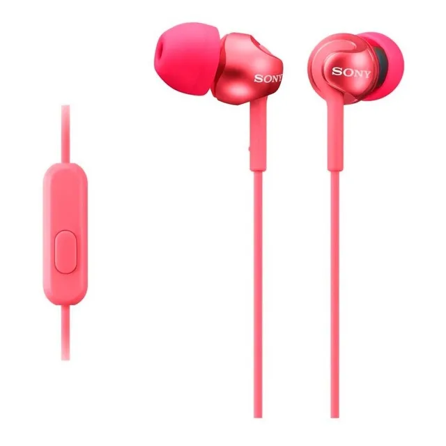 Sony Audífonos Interno Serie Ex Mdr-ex110ap Azul Color Rosa