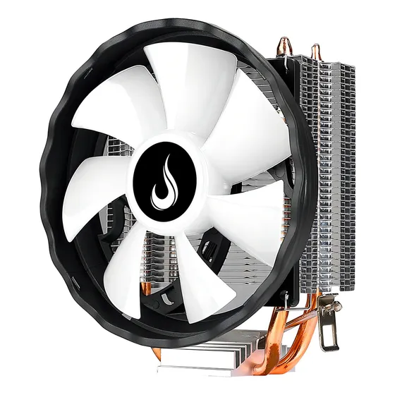Air Cooler Gamer | Rise Mode | Z4 White | Intel E Amd LED Sem Led