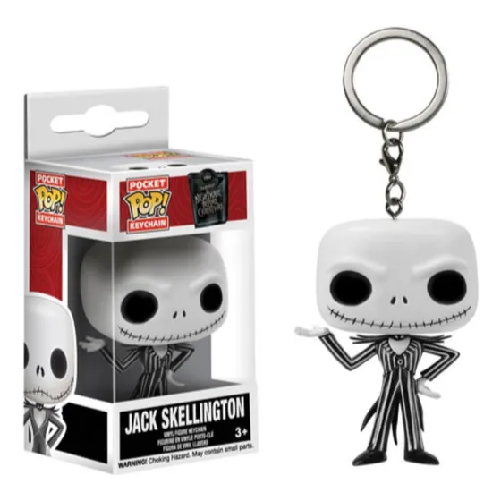 Jack Skellington Funko Pop Llavero Nightmare Before Christma