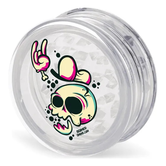 Molinillo Acrilico Estilo Prime Calavera Mecedora