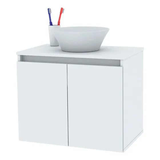 Mueble Para Baño Centro Estant Vf6bl De 60cm De Ancho, 49.5c