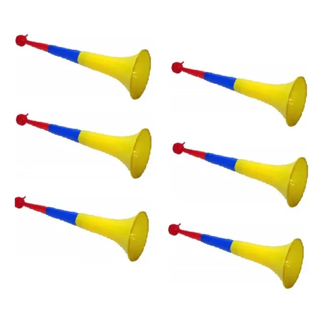 Vuvuzela Corneta Trompeta Colombia Mundial Pito Futbol 40cm