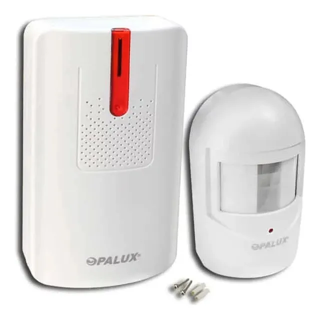 Sensor Inalámbrico De Movimiento Op-9816l Opalux - Mihaba Color Blanco