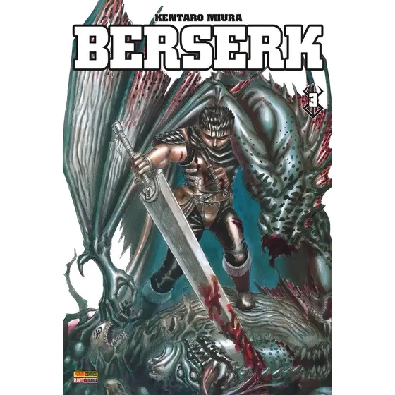 Berserk Vol. 3: Edição de Luxo, de Miura, Kentaro. Editorial Panini Brasil LTDA, capa mole em português, 2021