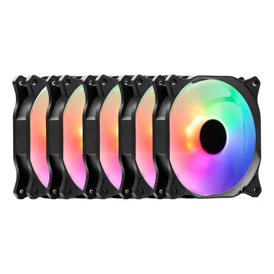 Kit Ventoinha Tgt Mirage, 5x120mm, Led Rgb, Tgt-mrg120-rgb5 Led Rgb