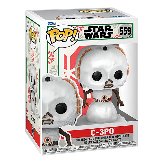 Pop Star Wars: Holiday- C-3po(snwmn)