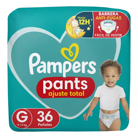 Pampers Pants Pañales Talla G, 36 Un