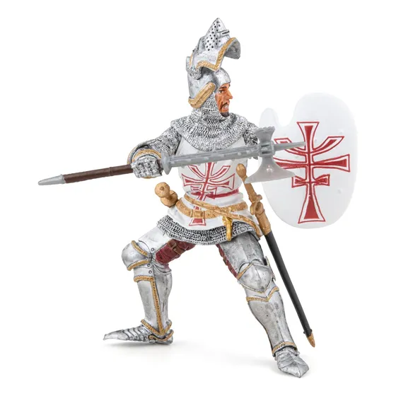 Figura Caballero Germánico Papo 8.63x7.19x8.79cm Pintada A