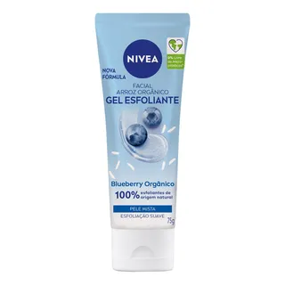 Gel Esfoliante Facial Refrescante Bio Blueberry 75g Nivea Tipo De Pele Todos Tipos De Pele Gel Esfoliante Facial Refrescante Bio Blueberry 75g Nivea Tipo De Pele Todos Tipos De Pele