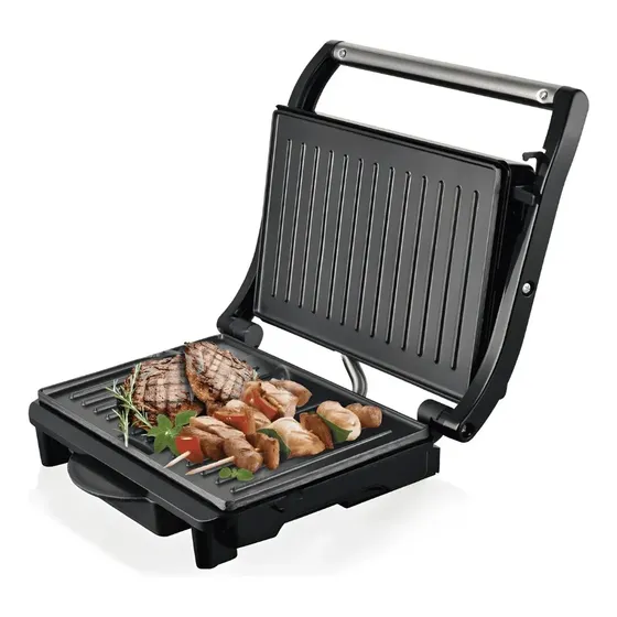 Sandwichera Tostadora Grill Para Panes Carnes Eléctrica Raf