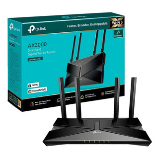 Tp-link - Router Wifi 6 Doble Banda Gigabit Ax3000 3000 Mbps Tp-link - Router Wifi 6 Doble Banda Gigabit Ax3000 3000 Mbps
