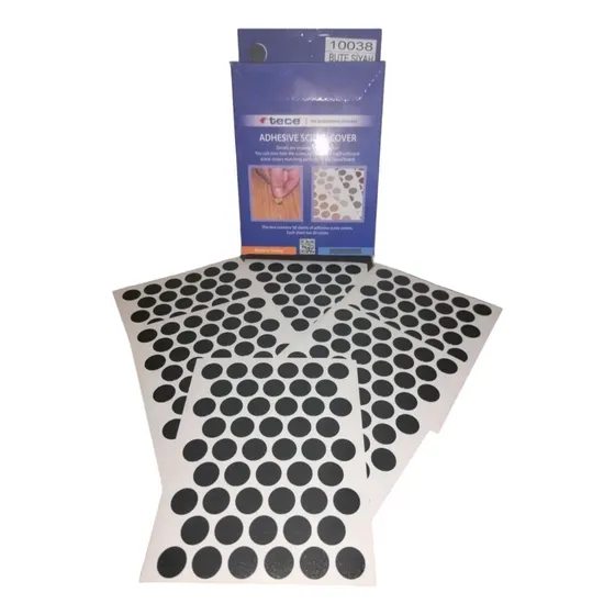 Tapa Tornillos Autoadhesivos Negro Blister Por 50 Unidades