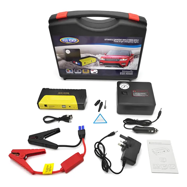 Arrancador Batería Arrancador Iniciador Carro Moto Power