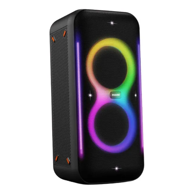 Bocina Rgb Moonki Bossa Max Party Bluetooth Mw-pb320 Negro