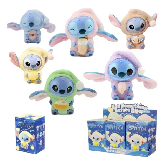 Peluche Stitch Disney Llavero Caja Sorpresa Miniso Premium