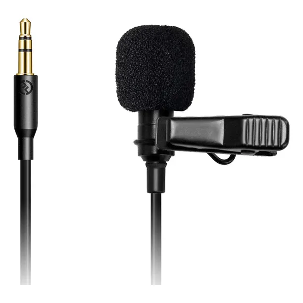 Micrófono Hollyland Hl-olm01 Lavalier Trs 3.5mm Color Negro