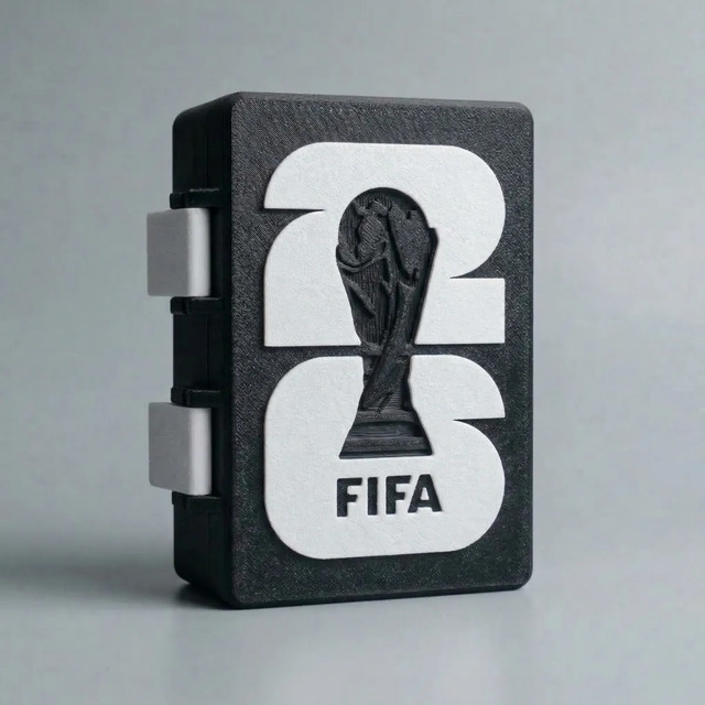 Porta Figurinhas Álbum Copa Mundo 26 Tamanho Grande Caixa Preto