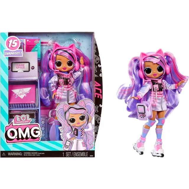 Lol Surprise Omg Ace Fashion Doll Con 15 Sorpresas