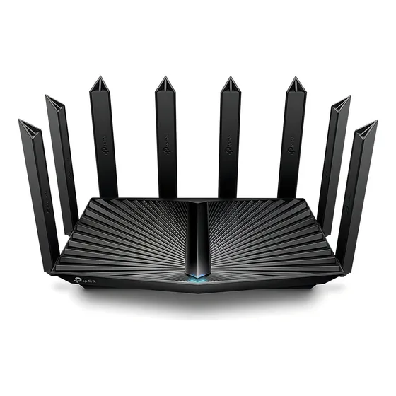 Router TP-Link Archer Ax80 Dual Band Wi-fi 6 Ax6000 Giga de 2.5 Color Negro