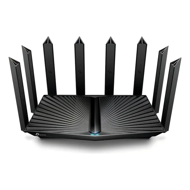 Router TP-Link Archer Ax80 Dual Band Wi-fi 6 Ax6000 Giga de 2.5 Color Negro