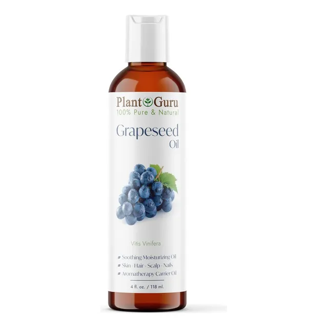 Aceite De Semilla De Uva Prensado En Frío 100% Puro Y Natura