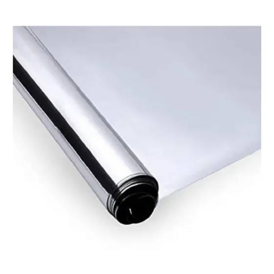Vinilo Lamina De Protección Solar Espejada 1.50 Mt X 1.00 Mt