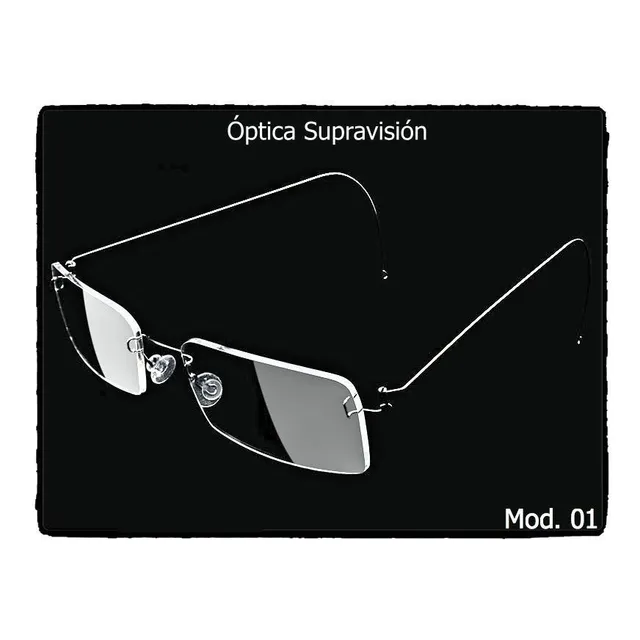 Lentes Armazón Tipo Micromega De Titanio Personalizado