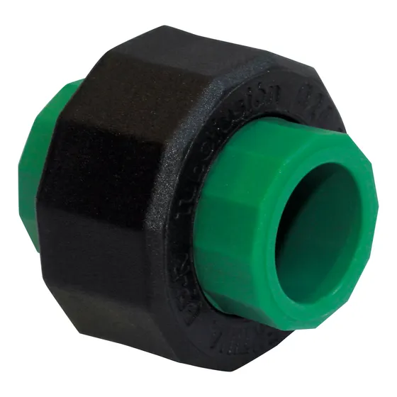 Union Doble 25 Termofusion Verde Agua Tubofusion