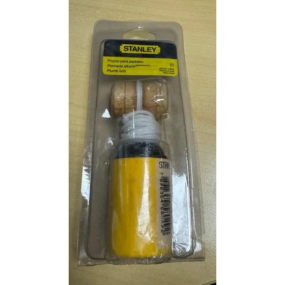 Plomada De Albañil Stanley 300 Grs Tipo Taco