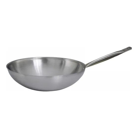 Wok 30 Cm Acero Al Carbono