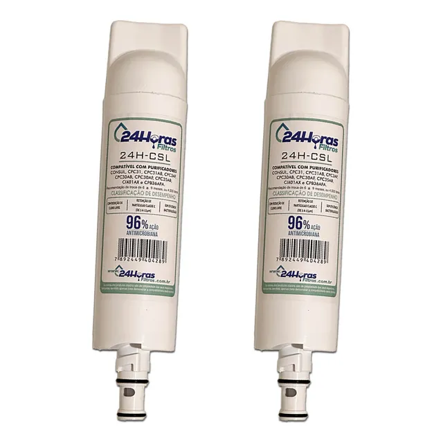 Kit 2 Filtro Refil Purif Consul Compatível Cpc31 Cpb34 Cix06