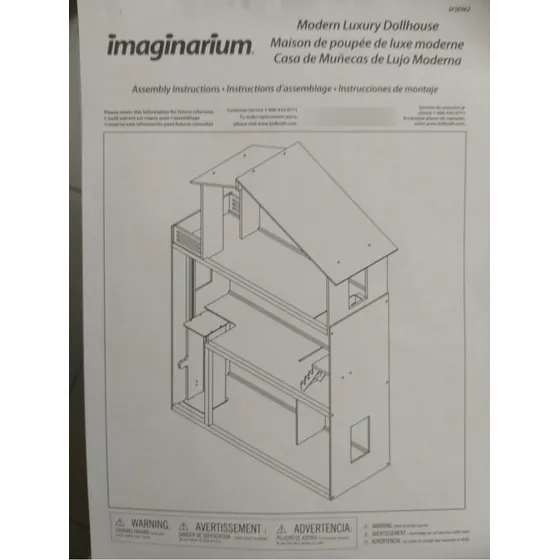 Casa De Muñecas Imaginarium Con Accesorios