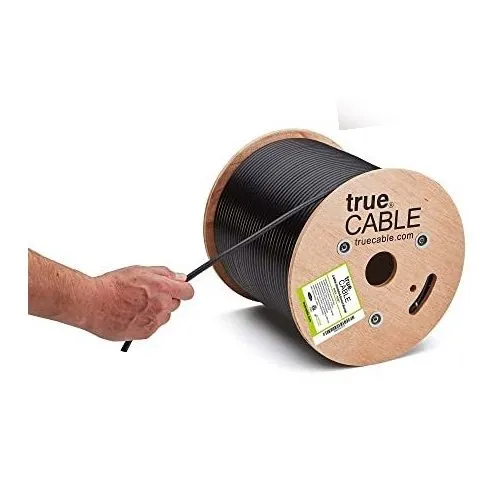 Cable Ethernet Truecable Cat6a Cmx 23awg 750mhz 152.4mts -ne