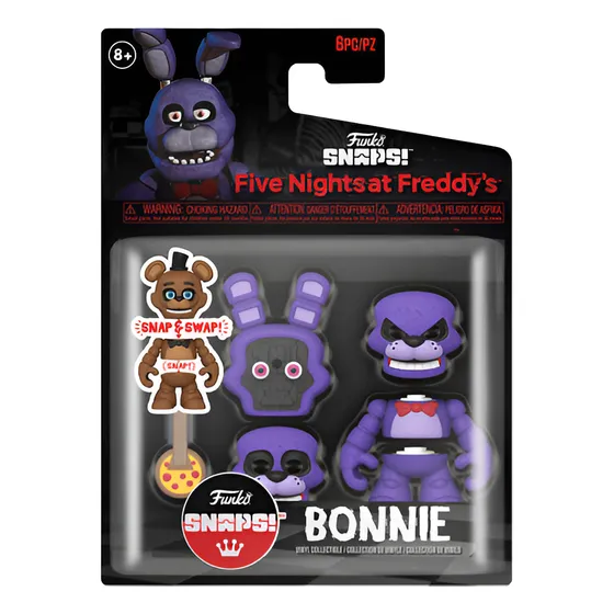 Funko Fnaf Snaps! Bonnie / Five Nights At Freddys / Original