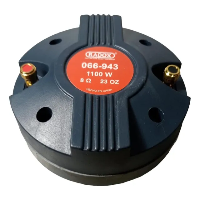 Driver De Compresión Profesional 8 Ohms 1100 Watts 23 Onzas