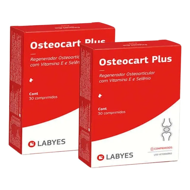 Osteocart Plus X 60 Comp/ Anti Artrosico Para Perros Y Gatos