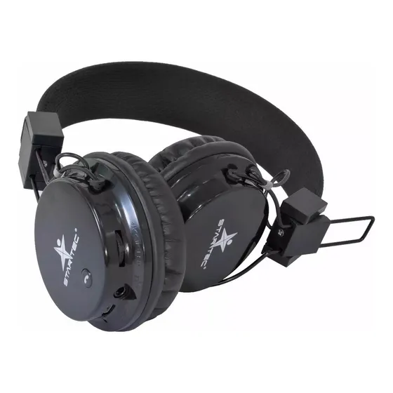 Audifonos Star Tec Bluetooth St-hp-b16 Negro