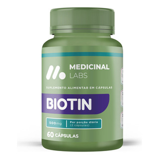 Biotin 60 Caps Medicinal Labs Biotin 60 Caps Medicinal Labs