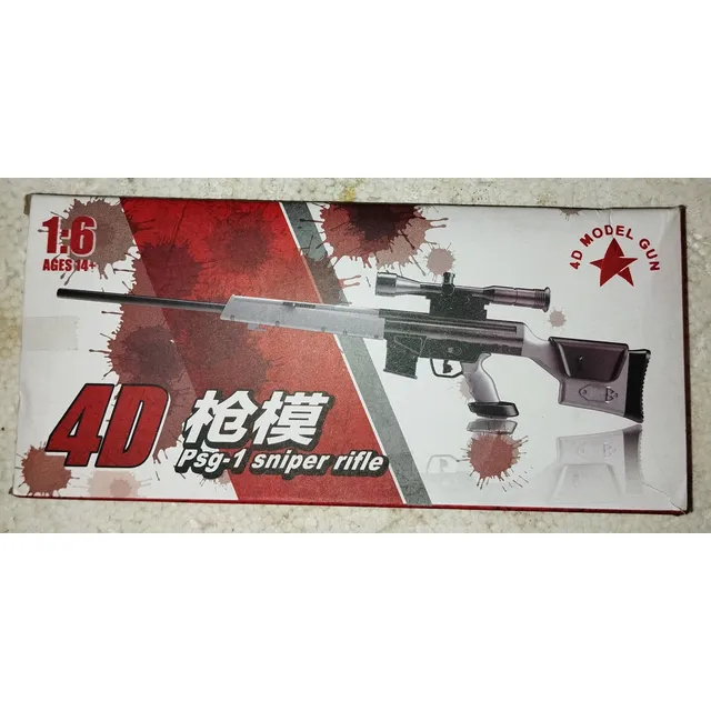 Rifle Para Figuras 1:6 Gijoe Geyperman Max Steel Action Man
