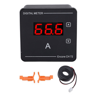 Amperímetro Ac Digital De 1-120 A, Rango De Medición, Pantal Amperímetro Ac Digital De 1-120 A, Rango De Medición, Pantal