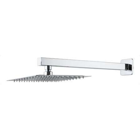 Ducha Fria Aquecedor Solar Gás Quadrada Chuveiro Slim 30x30 Cm Inox + Braço 40cm Área Interna E Externa Piscina Jardim Quintal Ducha Fria Aquecedor Solar Gás Quadrada Chuveiro Slim 30x30 Cm Inox + Braço 40cm Área Interna E Externa Piscina Jardim Quintal